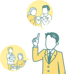 グラフ：お客様数（月間）