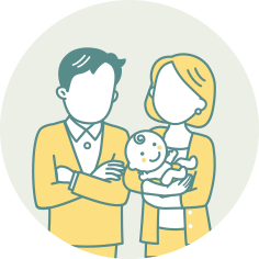 グラフ：産休・育休取得率