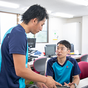 写真：仕事風景